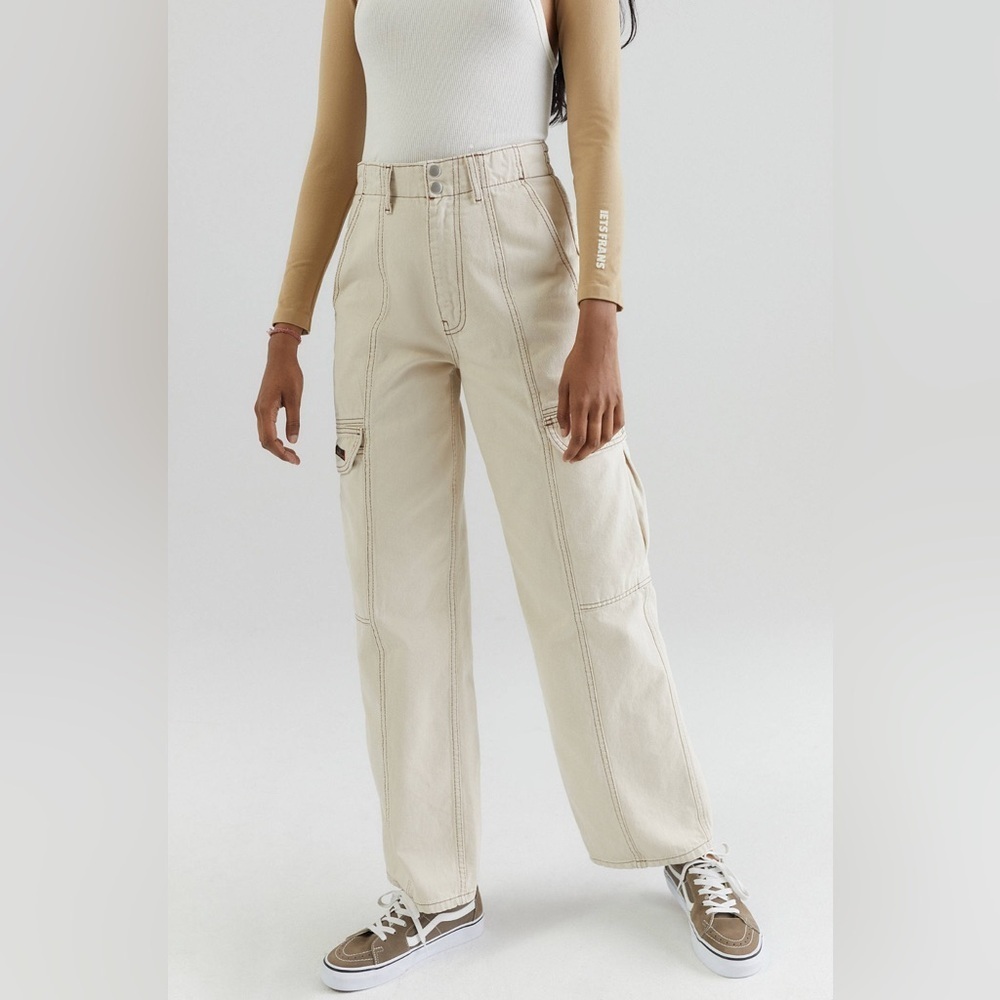 BDG Urban Outfitters 31 Carpenter Slouchy Skate Jean Cargo Pockets Y2K Wide Leg